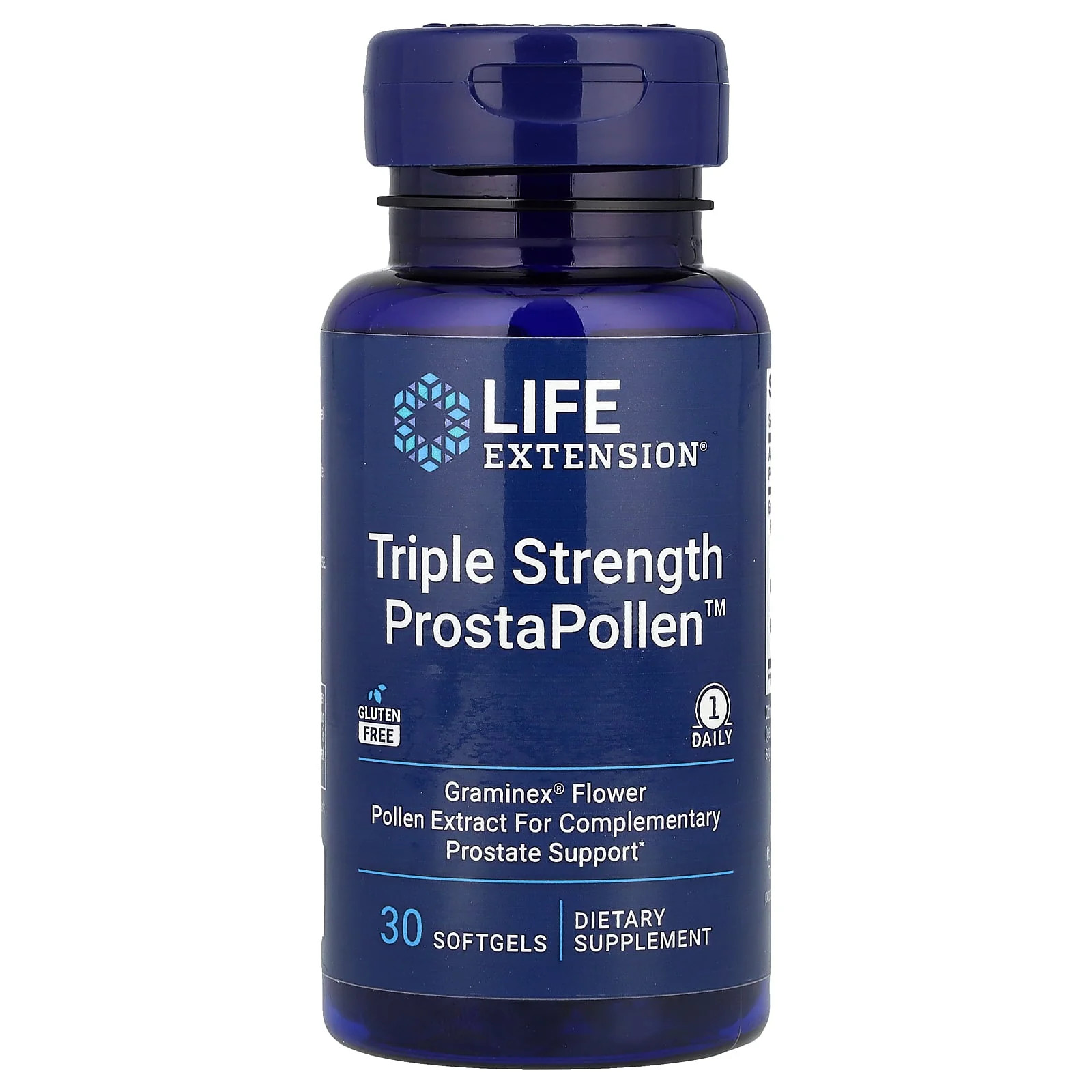2 X Life Extension, Triple Strength ProstaPollen�, 30 Softgels (378 mg per Soft