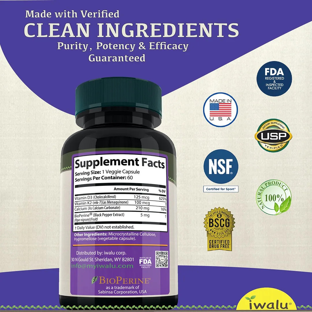 Sunlight Vitamin | Best Supplement Capsule Pill Men Women FREE SHIP