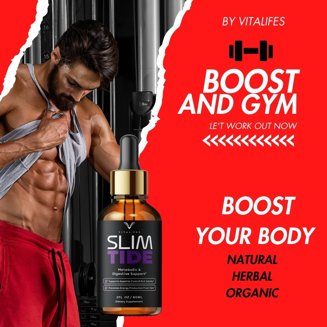 (1 Pack) Slimtide Advanced Energy And Fitness Supplement Slim Tide Drop