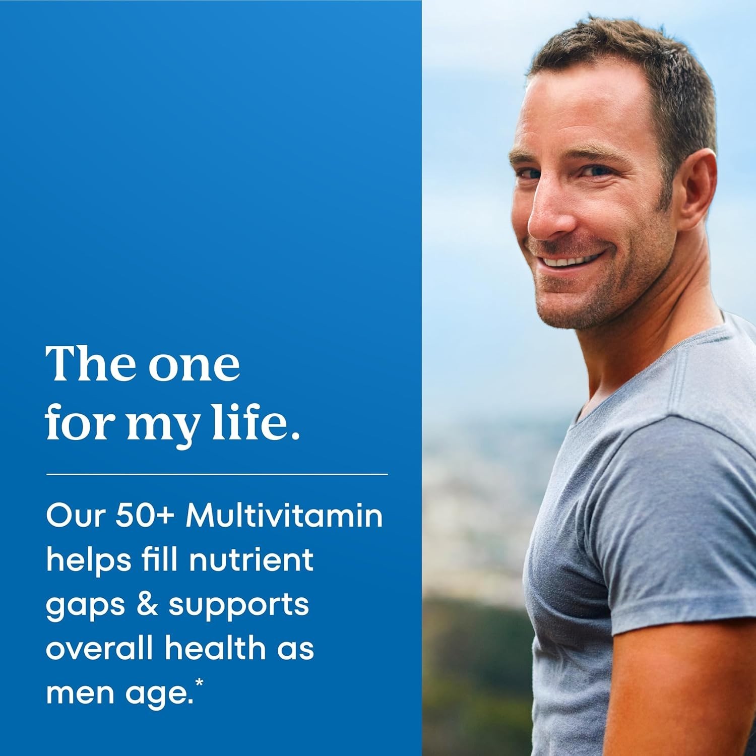 One A Day Men’s 50+ Multivitamins, Supplement with A, C, D, E Zinc for Immune