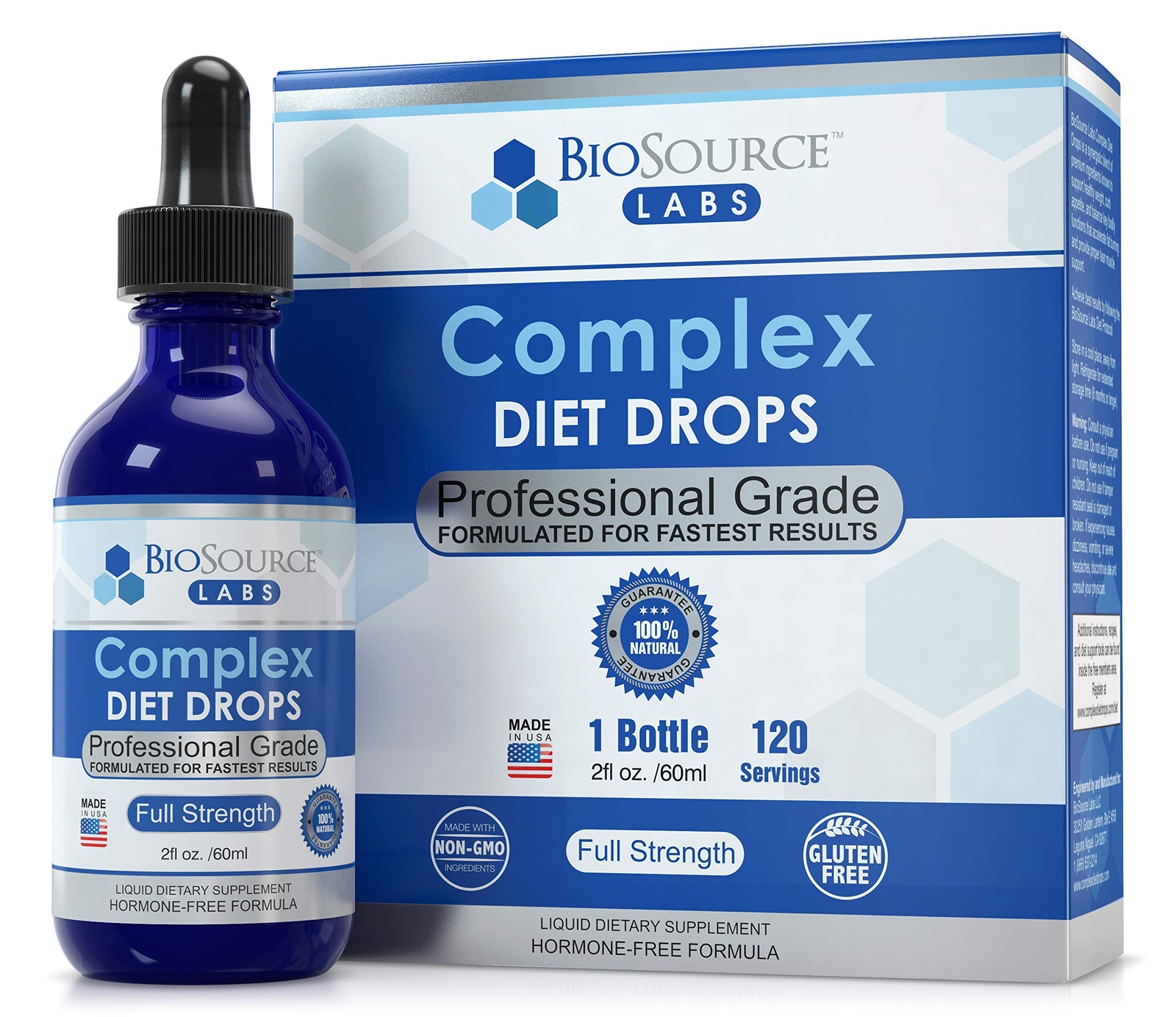 BioSource Labs Complex Diet Drops – Best Natural Weight Management Drops for