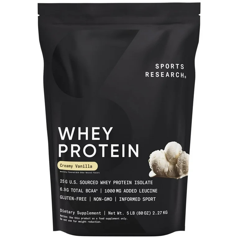 Whey Protein Isolate Vanilla (63 Servings) – 5lbs