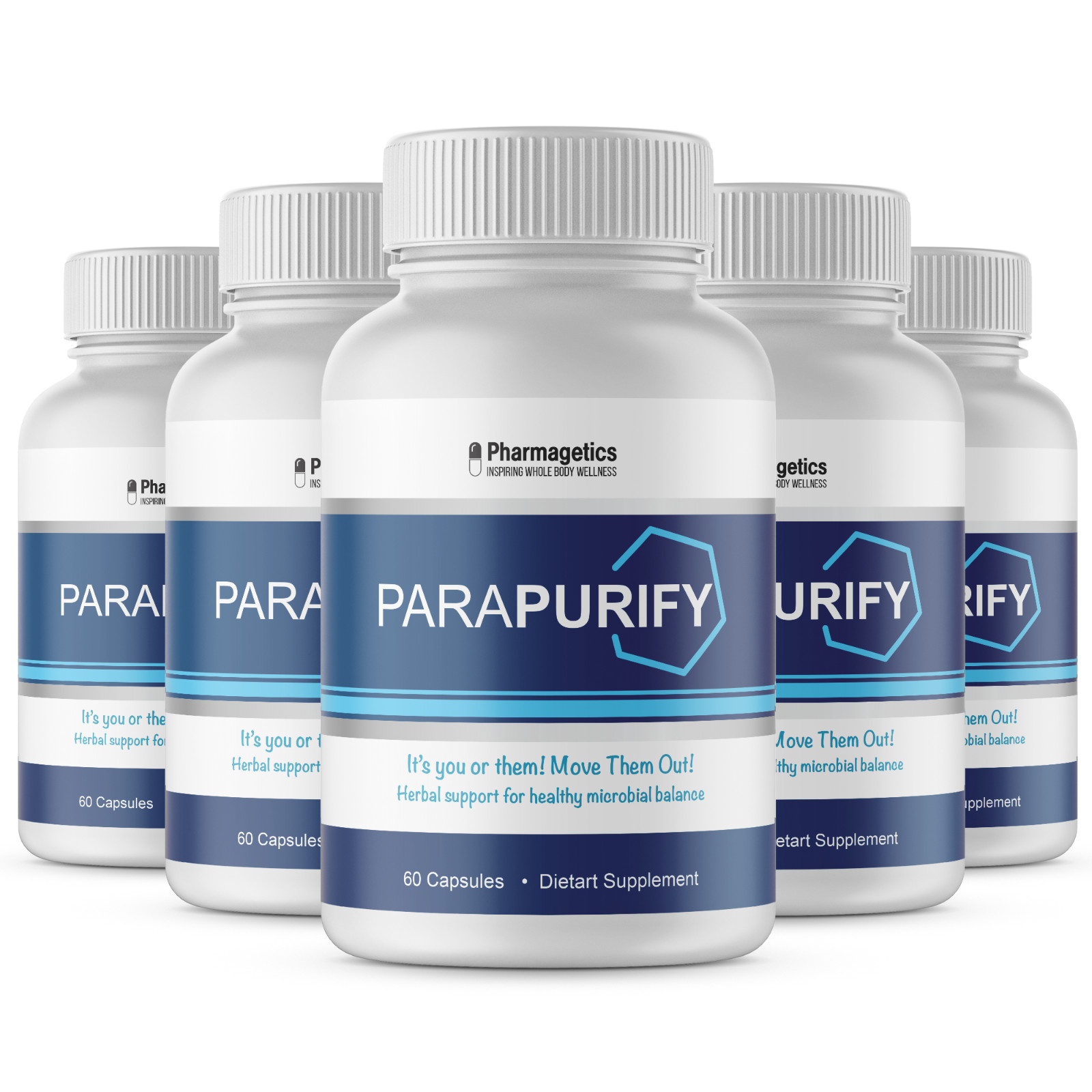 Parapurify – Colon Cleanse 5 Bottles 300 Capsules