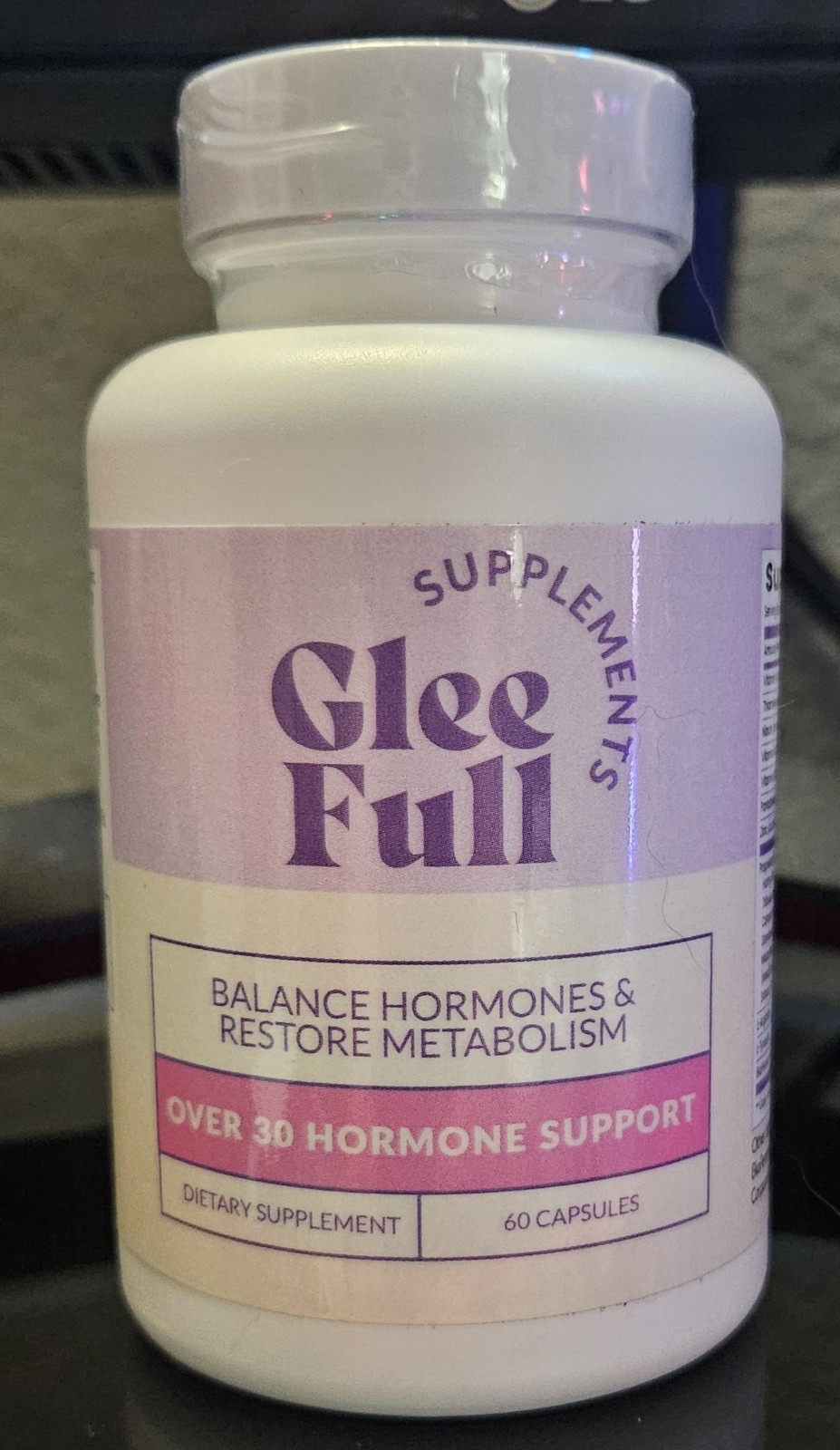 GleeFull Supplement Over 30 Hormone Support Exp. 10/2027