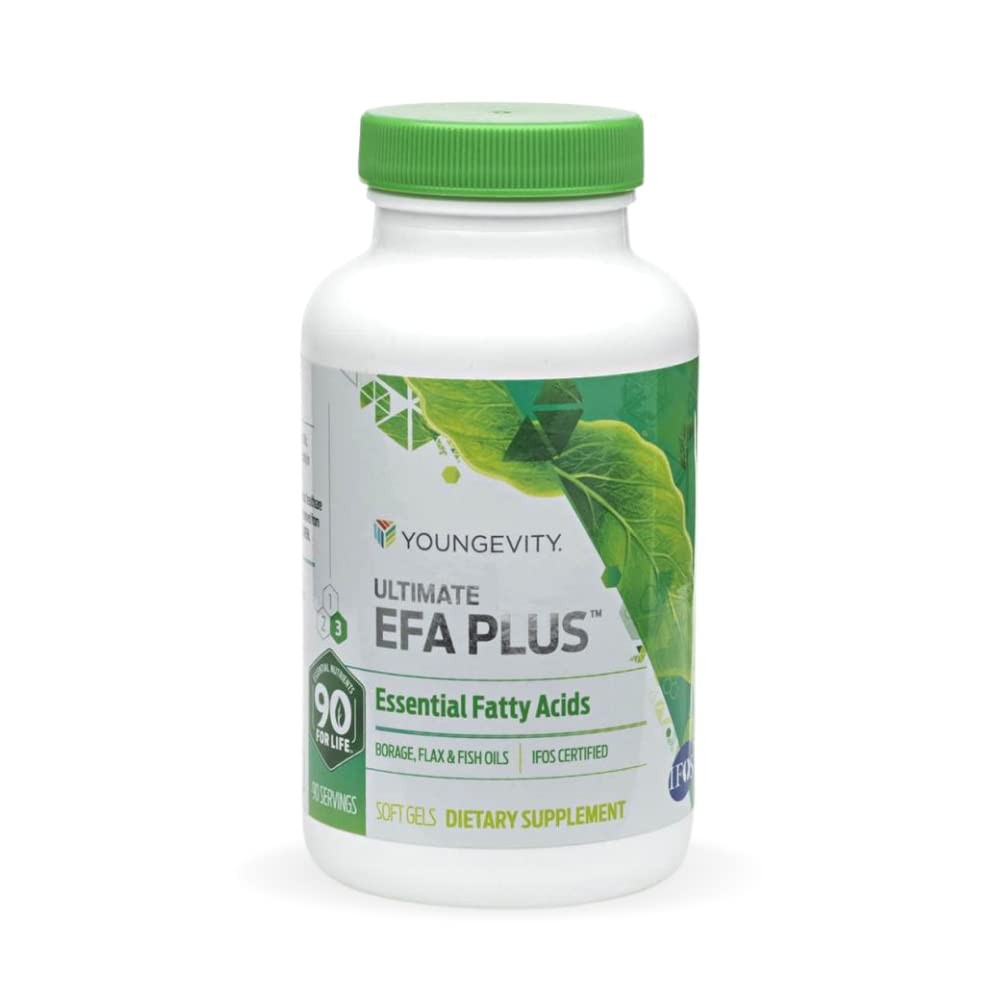 Youngevity Ultimate EFA Plus – Essential Fatty Acids, 90 Soft Gels – Balanced…