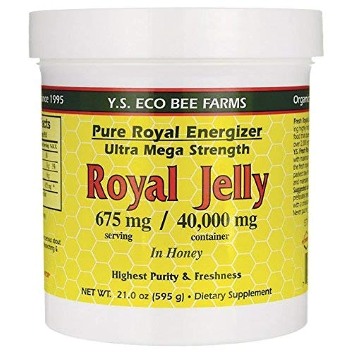 Y.S. Organic Bee Farms Royal Jelly in Honey 21 oz