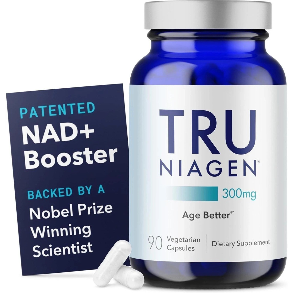 TRU NIAGEN NAD Booster,90 Capsules, Supports Brain Health & Anti-Aging