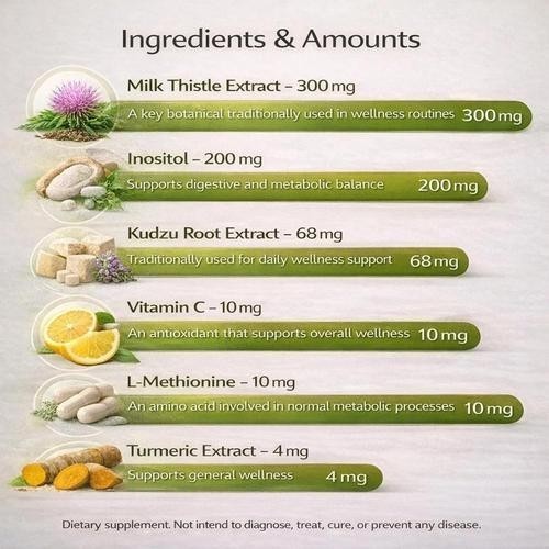 Uvora Milk Thistle Detox, Premium Herbal Supplement With Milk Thistle Extrac. US