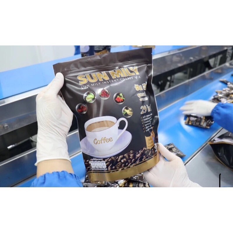 10x Sun Mily Coffee Healthy Instant Coffee Weight Loss 29 in1 Slender No sugar