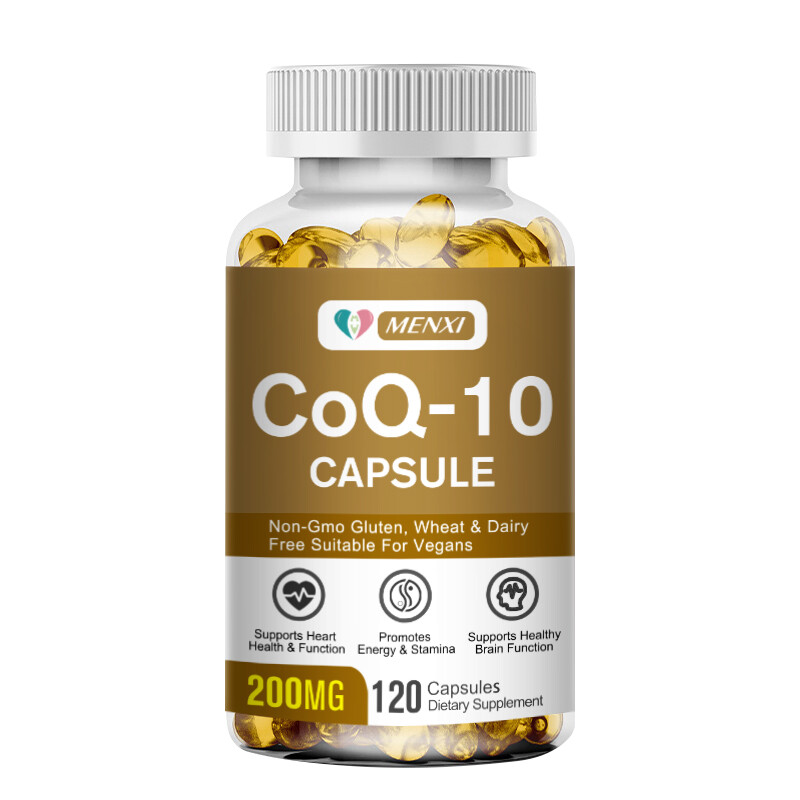 CoQ10 200mg 240 capsules (2×120) Q10 C0q 10 Coenzyme Cardiovascular Heart Health
