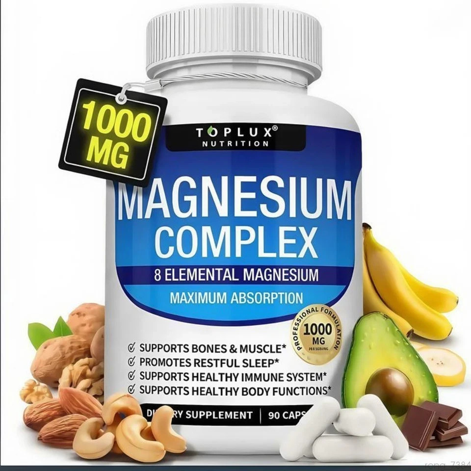 Magnesium complex 1000mg 7 types | Sleep musculoskeletal support 90