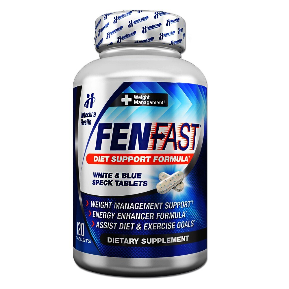 FENFAST 375 Weight Management Diet Pills + Energizers 120 Tablets