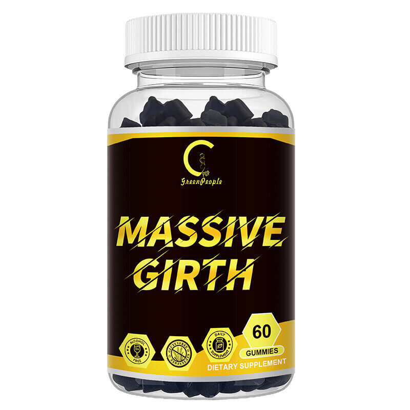 Male Enhancement Gummies Booster & Thicker Last Longer Stronger Bigger 60 Gummy