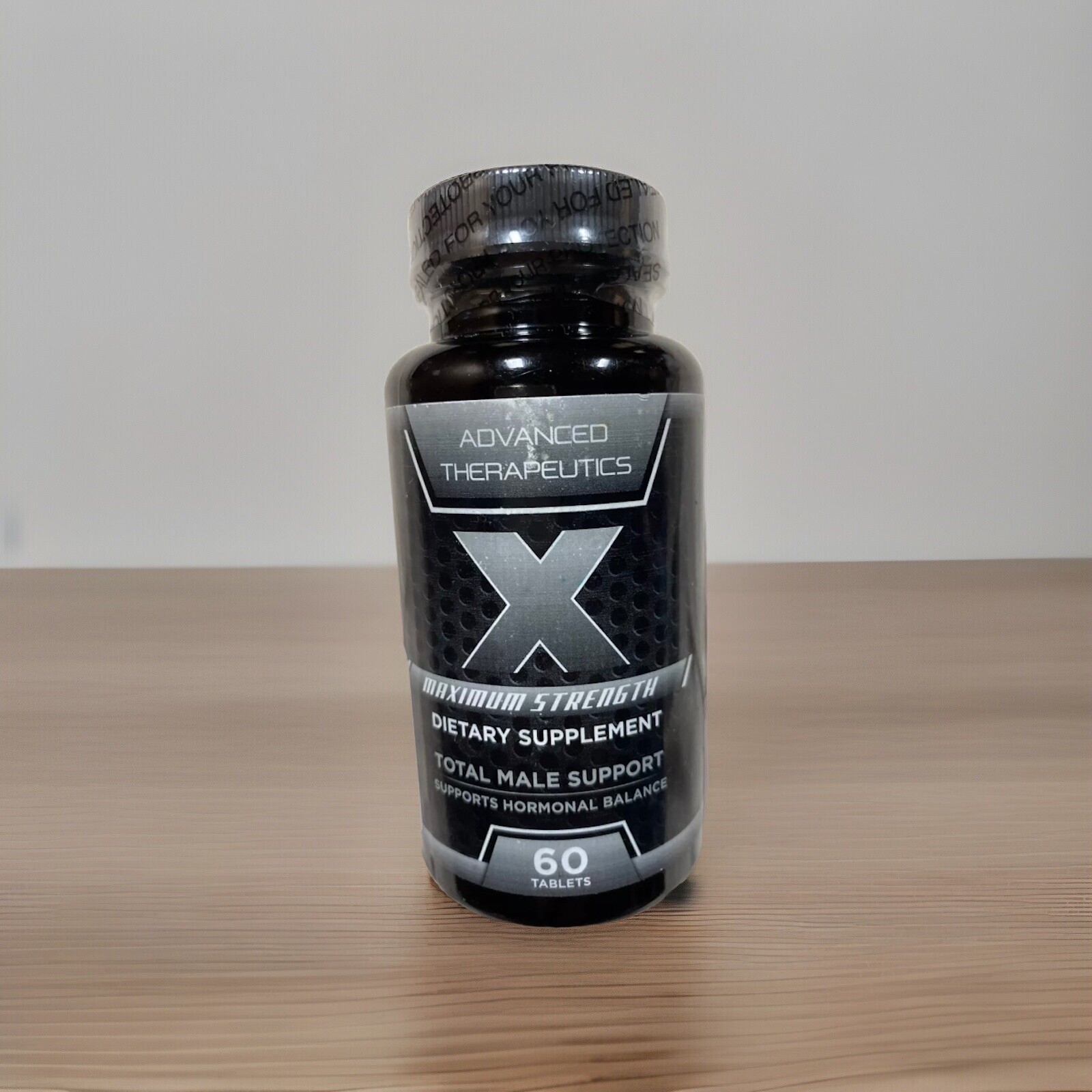 X Male Testosterone Booster for Men Increase Muscle and Inches Bedroom Exp 07/25