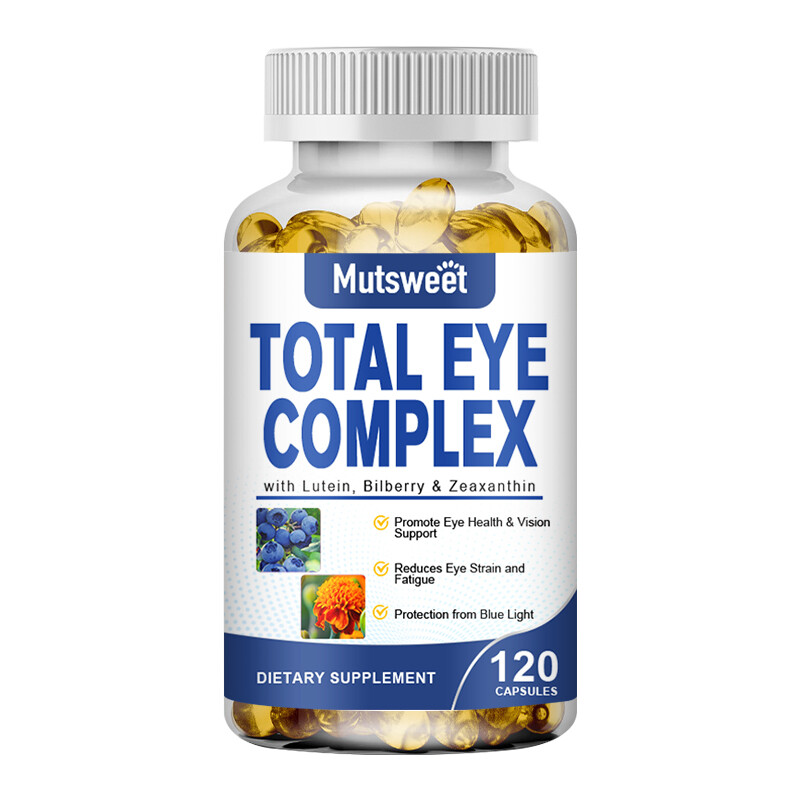 Lutein and Zeaxanthin Eye Complex Capsules Reduces Eye Fatigue Vision Health