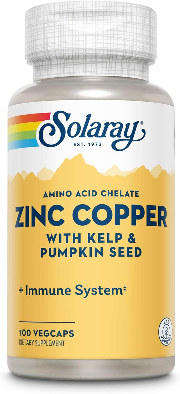 Zinc Copper Amino Acid Chelate – Immune Support Supplement W/Chelated Zinc 50Mg