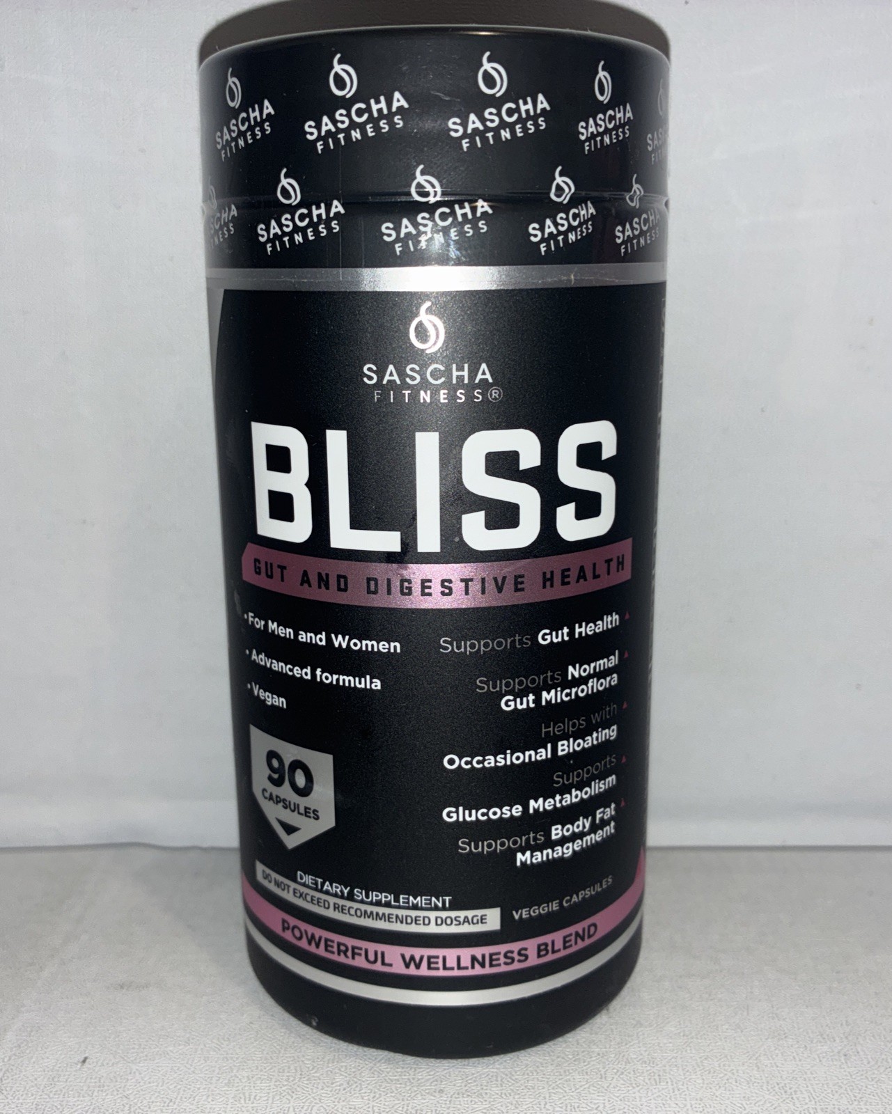 Sascha Fitness-BLISS Gut And Digestive Health – 90 Capsules/ Exp 10/2028