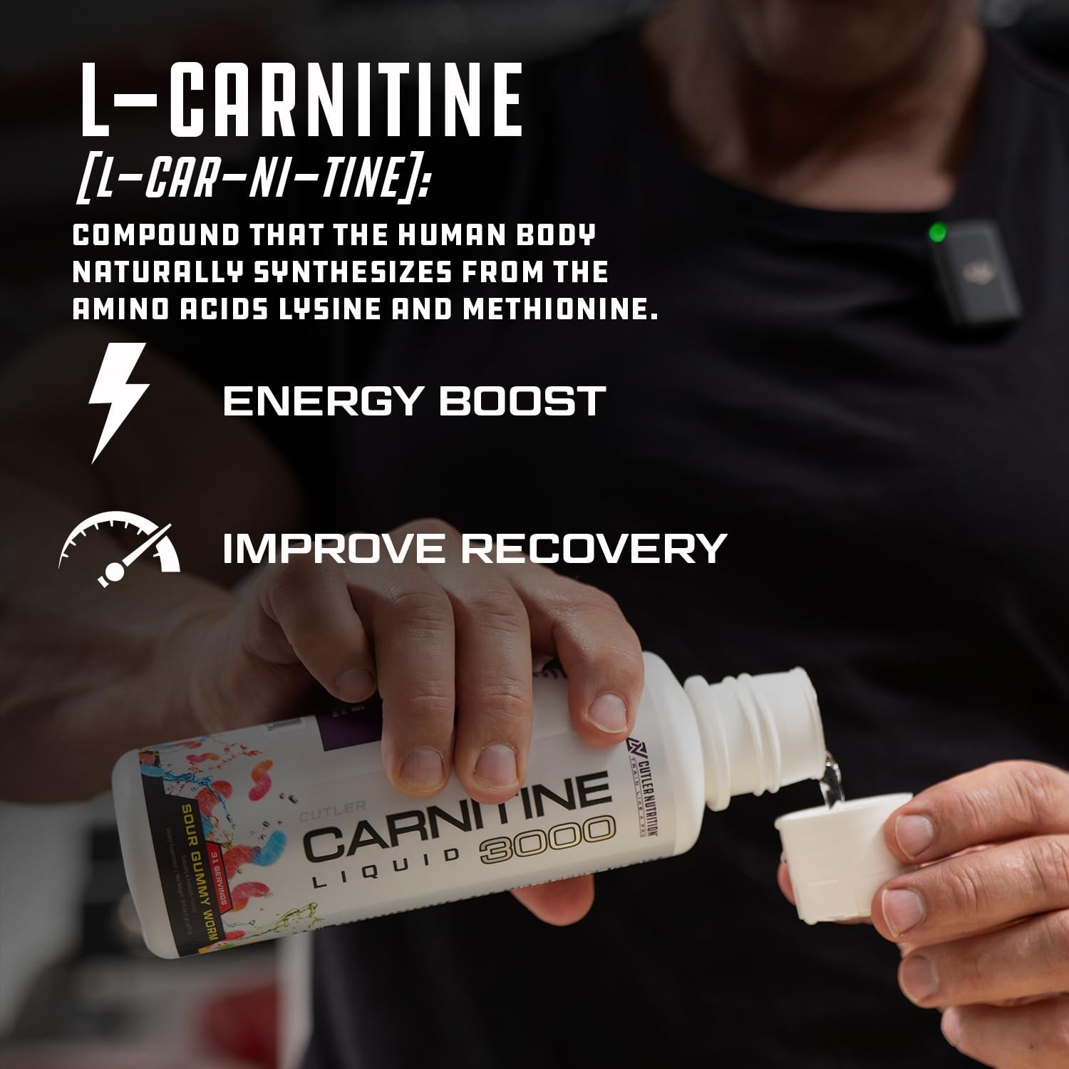 Cutler Nutrition Liquid L-Carnitine Fat Burner 16 Fl Oz (Pack of 1)