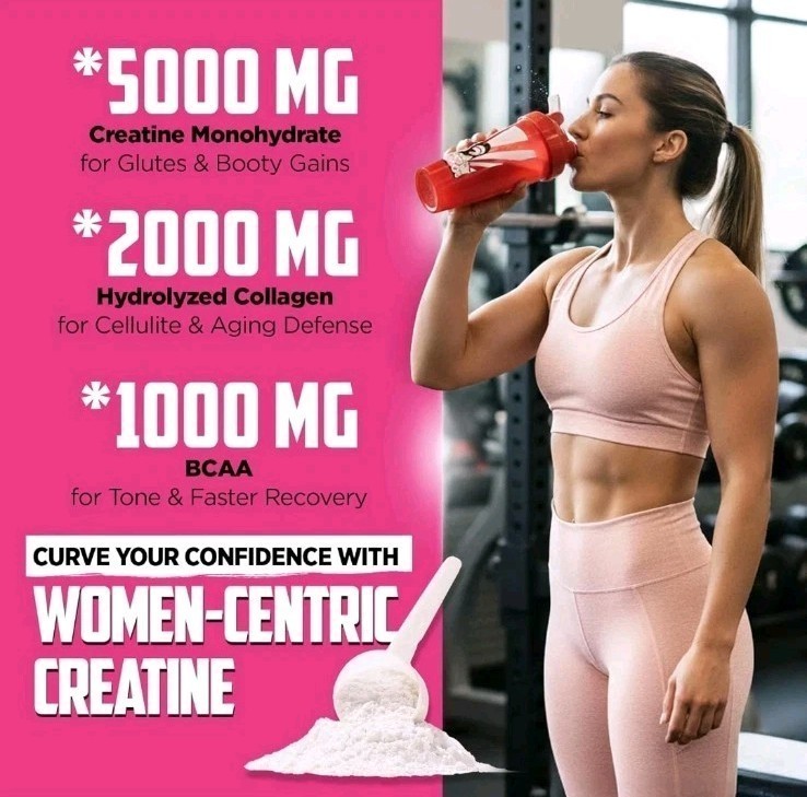 Old School Labs Creatine Monohydrate for Women 240g 8.46oz Unflavored Powder New