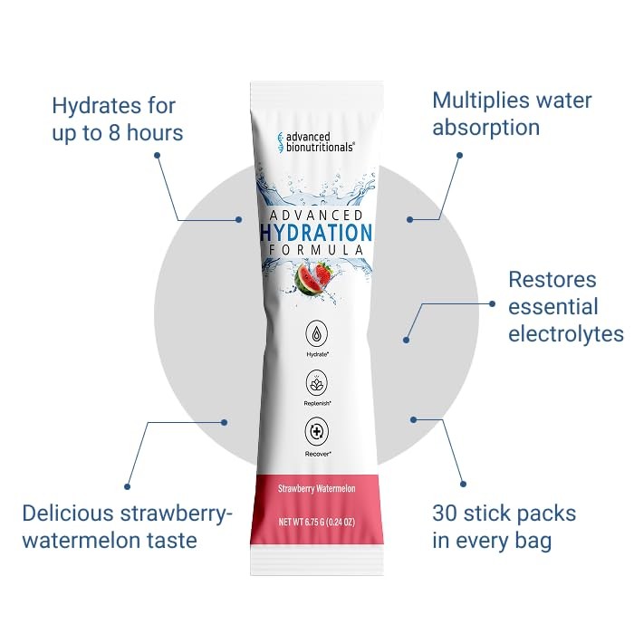 Advanced Bionutritionals Advanced Hydration Formula Electrolyte Drink Mix