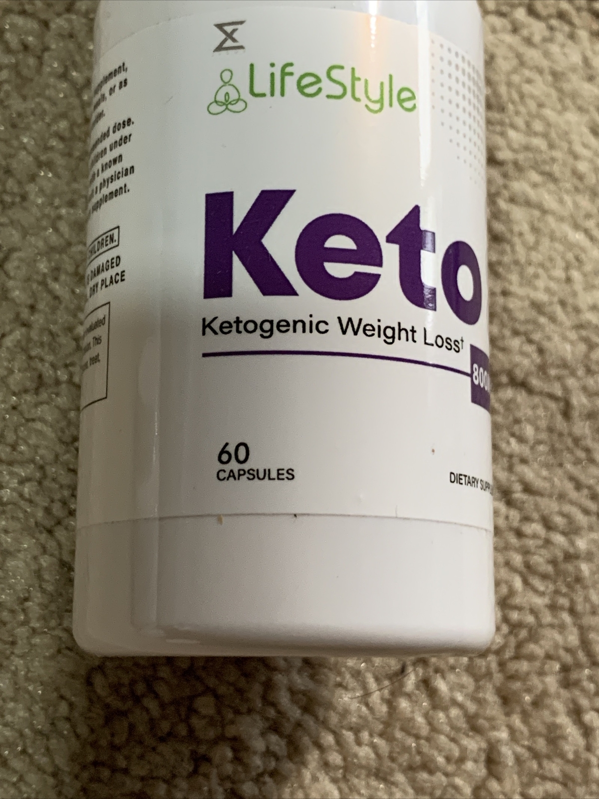 LOT OF 4 Sigma Naturals LIFESTYLE KETO 800 MG Ketogenic Capsules 240 CT MSP $140