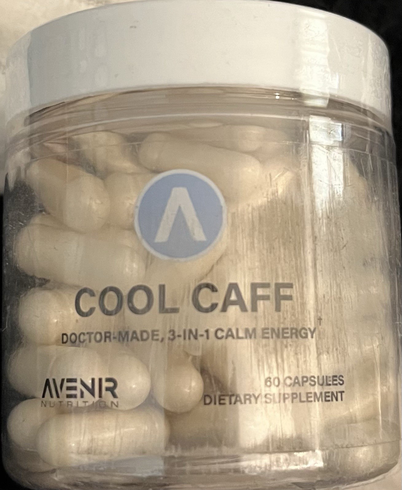 Avenir Nutrition Cool Caff Energy Supplements L theanine and Caffeine – 7/26