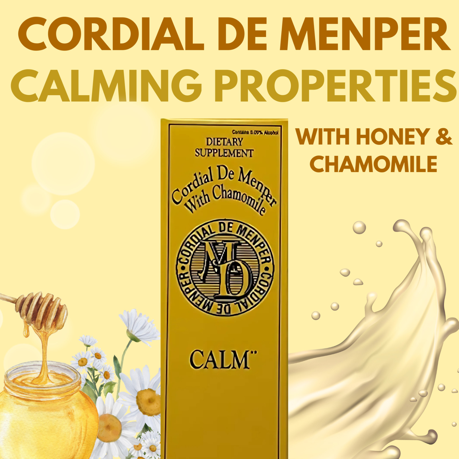 Cordial De Menper with Chamomile – 2 fl oz (3-Pack)