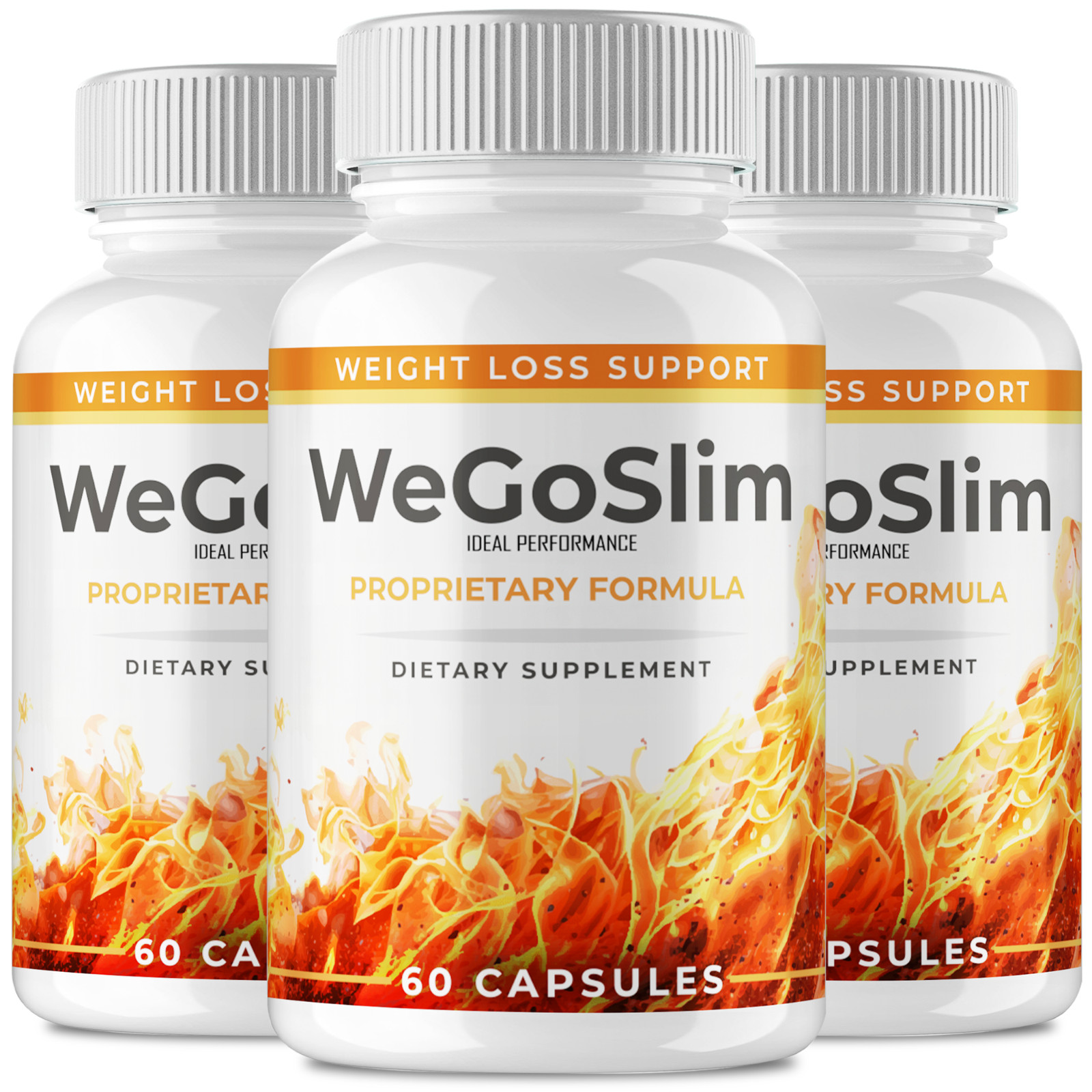 WeGoSlim Capsules, Official We GoSlim Supplement Pills Maximum Strength (3 Pack)