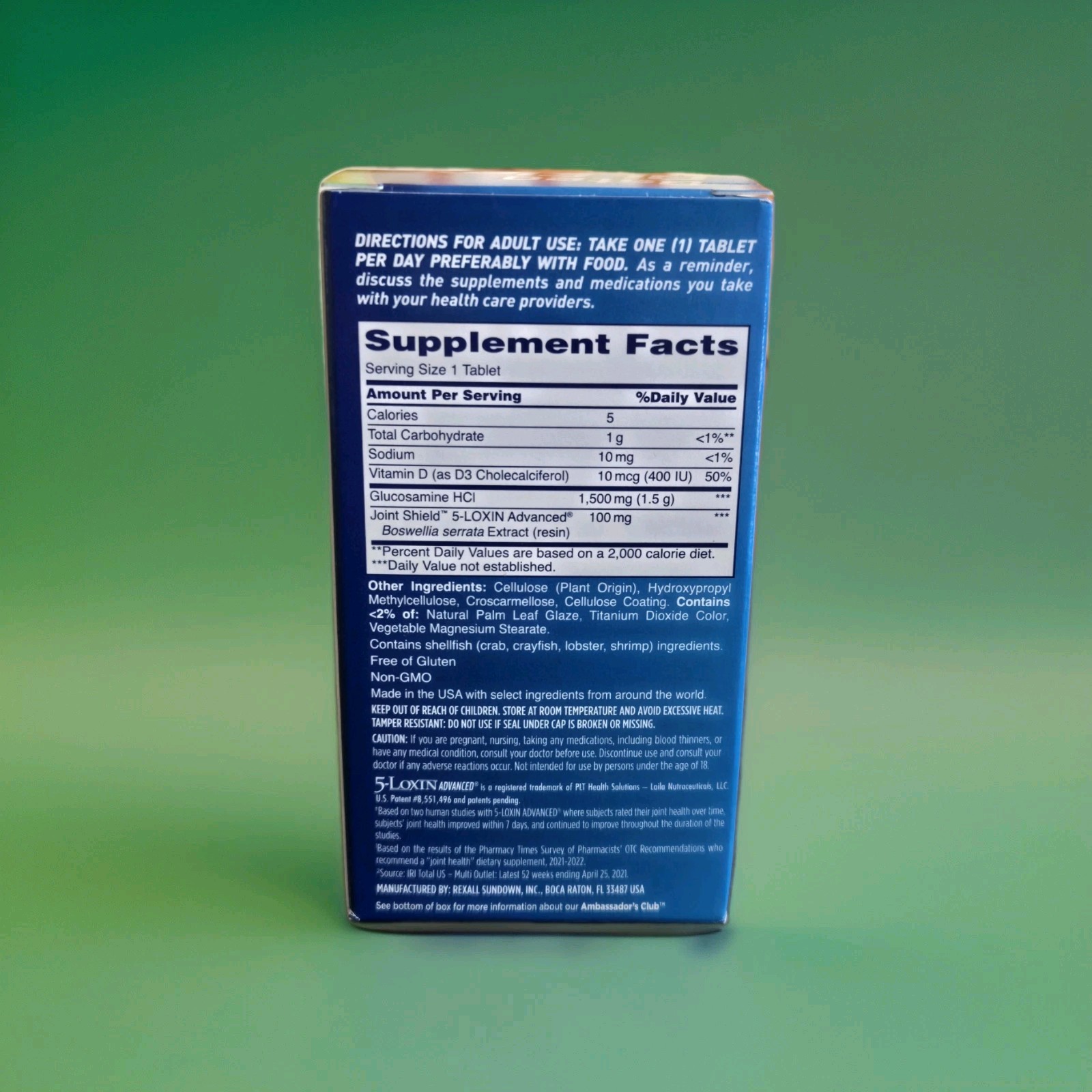 Osteo Bi-Flex One Per Day, Glucosamine with Joint Shield Health Supplement
