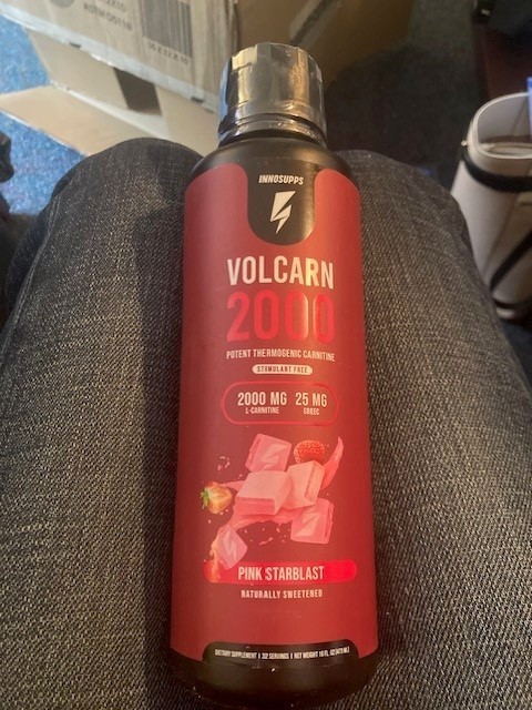 InnoSupps Volcarn 2000 Pink Starblast 16 Oz Brand New not expired 32 servings
