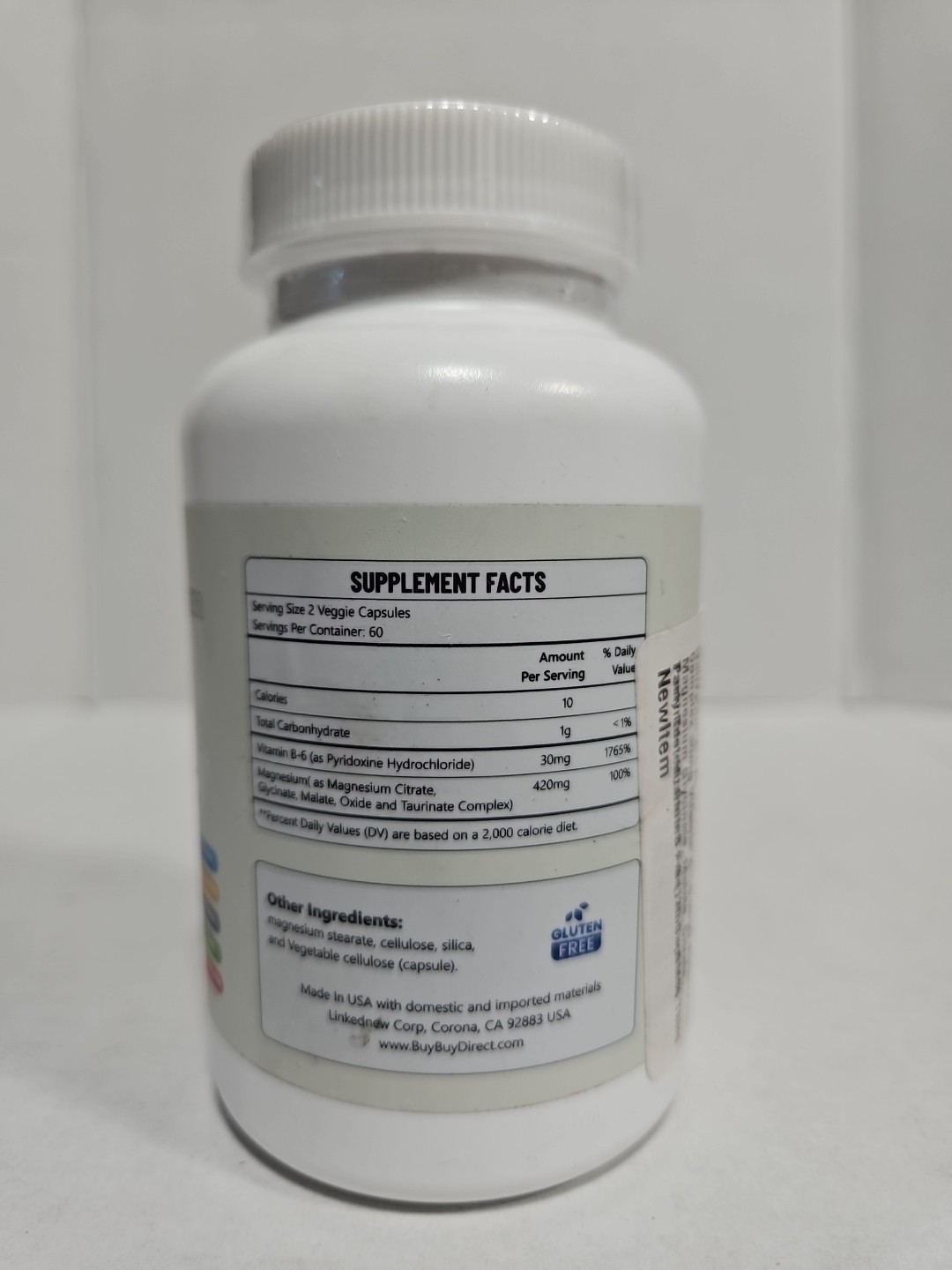 2 Pack Native Vita 5-in-1 Magnesium Complex 420mg Vitamin B6 Magnesium exp 7/27