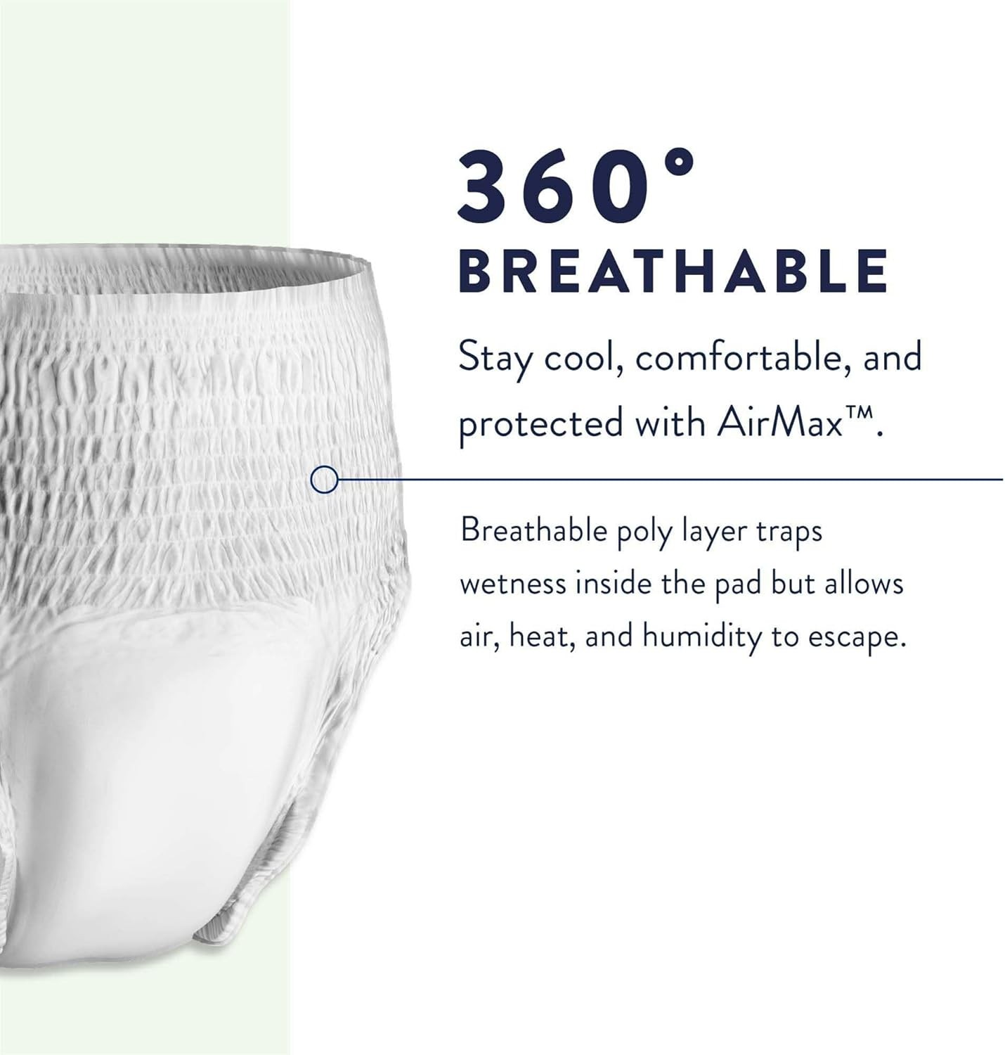 Prevail Per-Fit Daily Protective Underwear, Unisex Adult Disposable Adult Diap