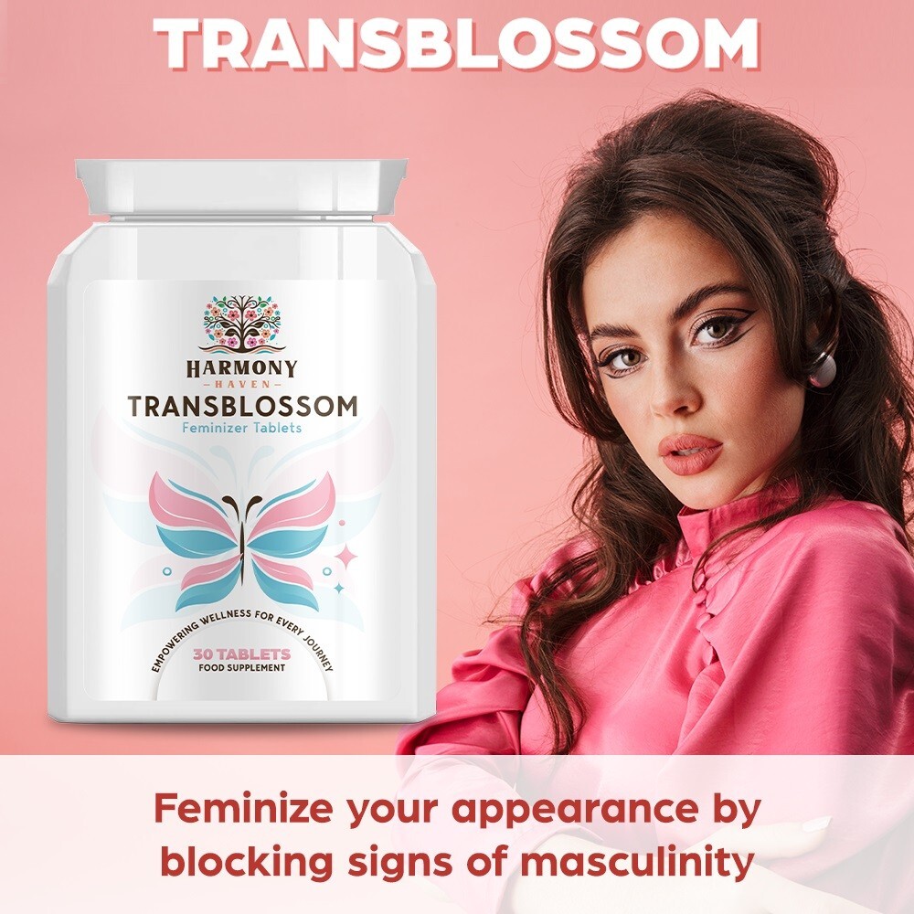 30 MTF Feminine Tablets By TransBlossom-Ideal for a vegan & vegetarian lifestyle