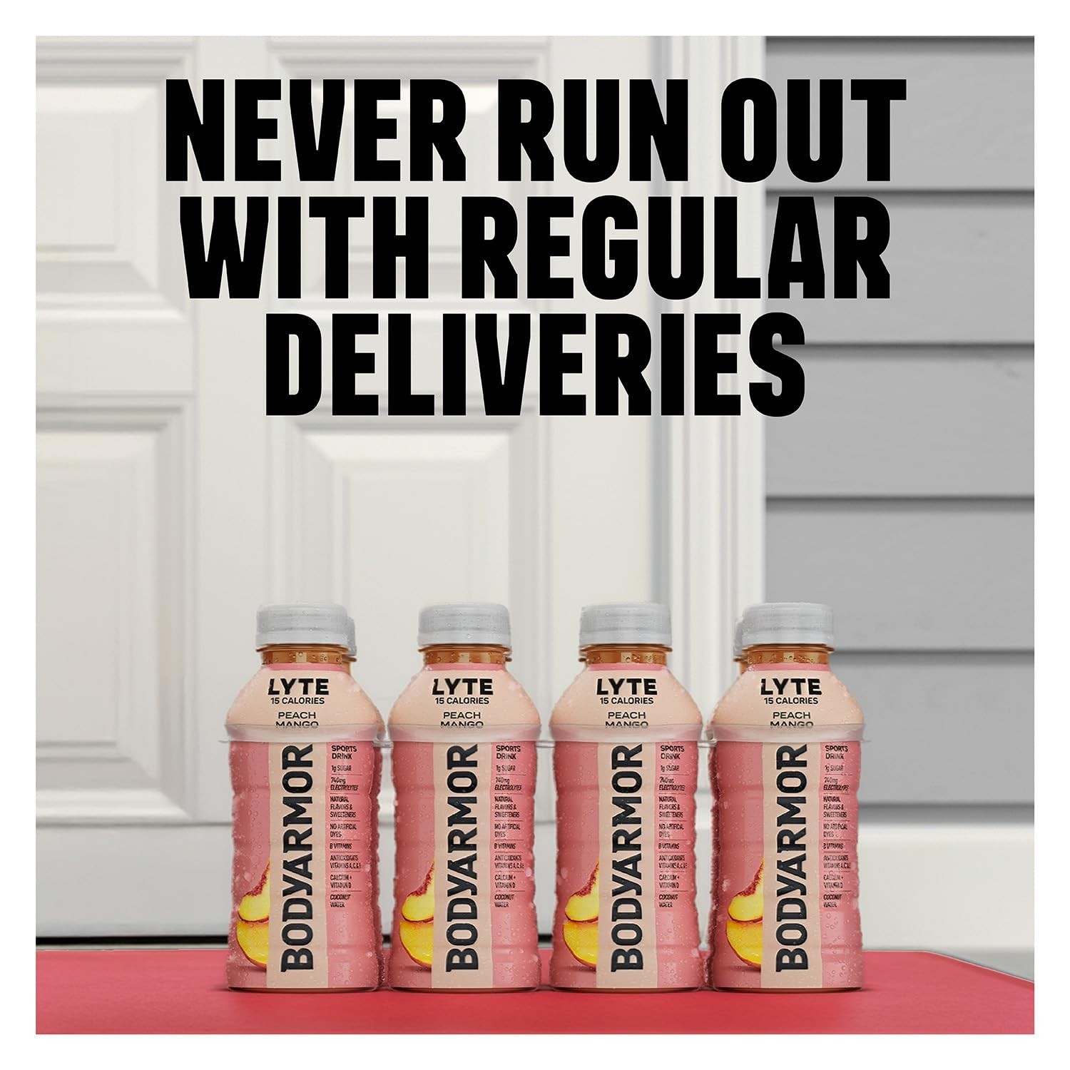 LYTE,Peach Mango,Electrolyte Drink,20 Calories,16 Fl Oz Bottles,Coconut Water…