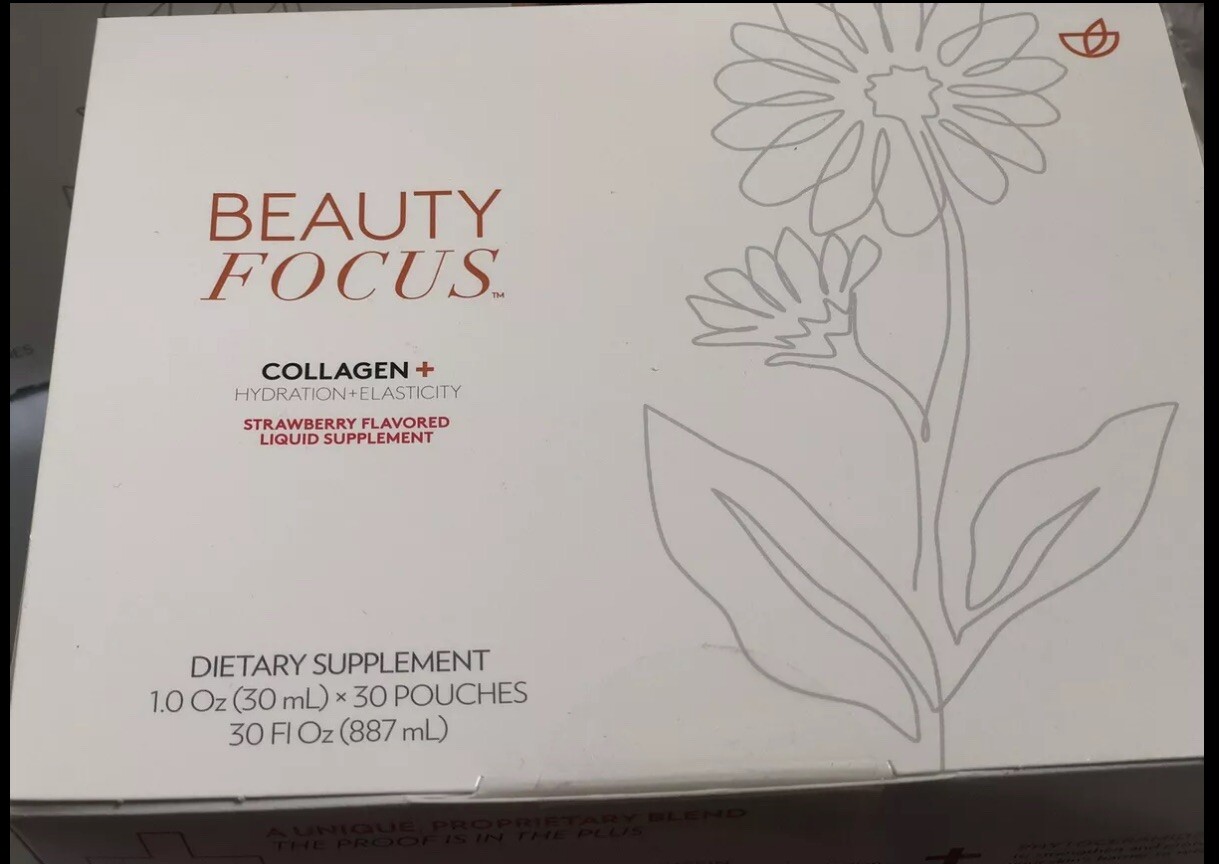 NUSKIN Nu Skin BEAUTY FOCUS 30 Day Liquid collagen + STRAWBERRY Flavor