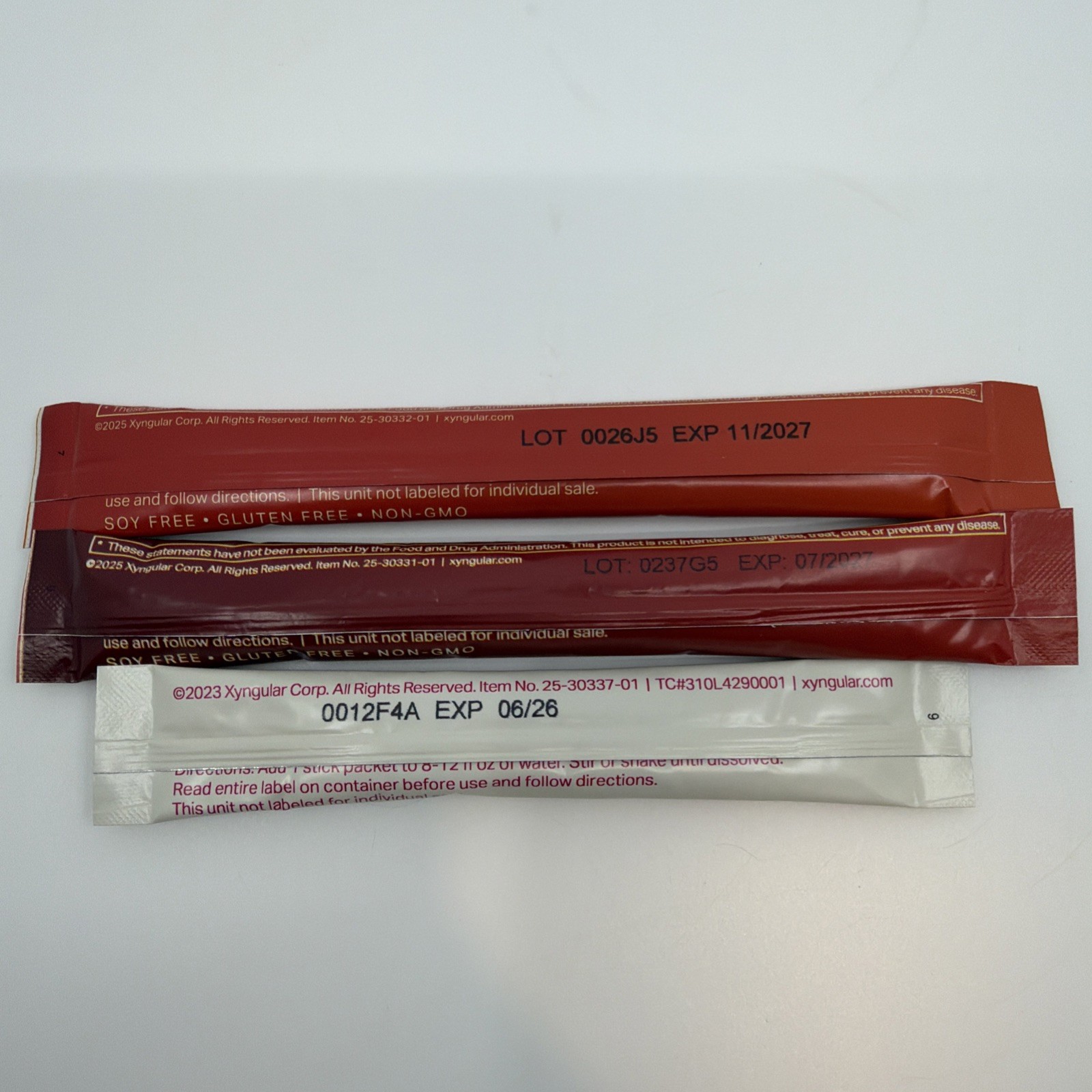 Xyngular Trimstix Sampler Packet Dragon Fruit Island Slush Fruit Punch 30 NEW