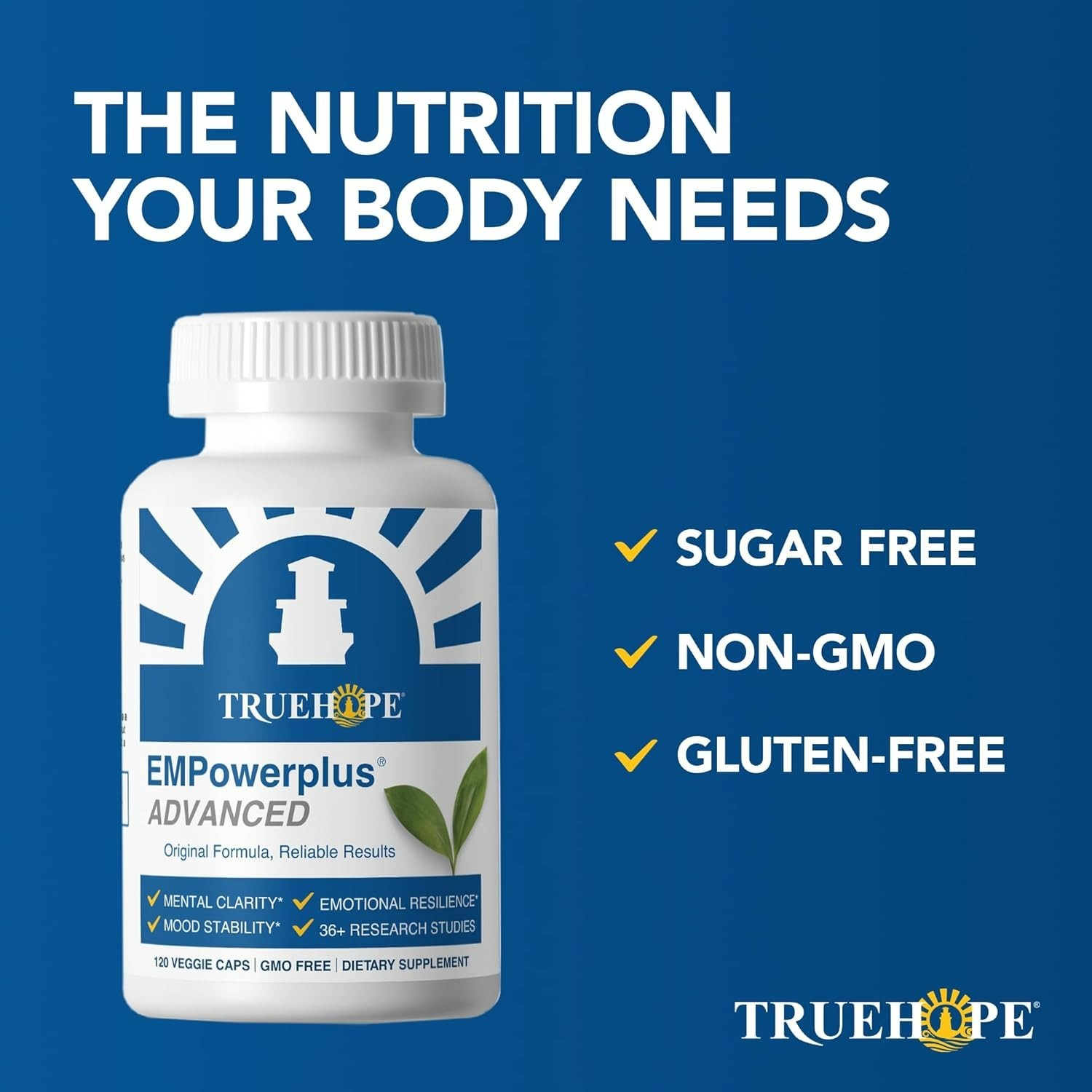 Truehope EMPowerplus Advanced Multivitamin for Women and Men – 120 Capsules