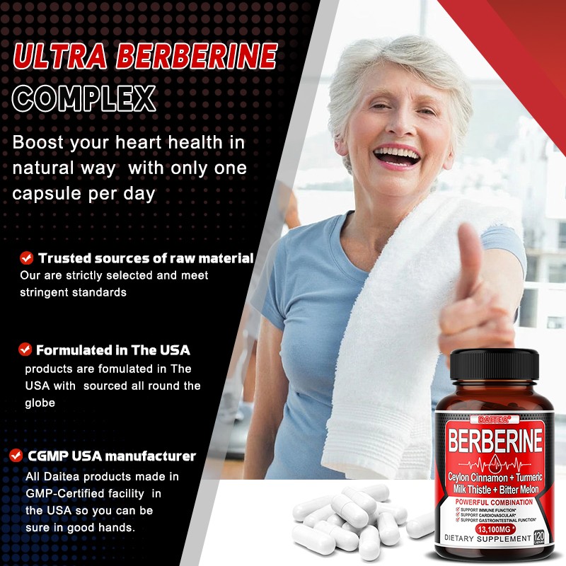 Immunity Support with Ceylon Cinnamon+Berberine healthy cardiovascular function