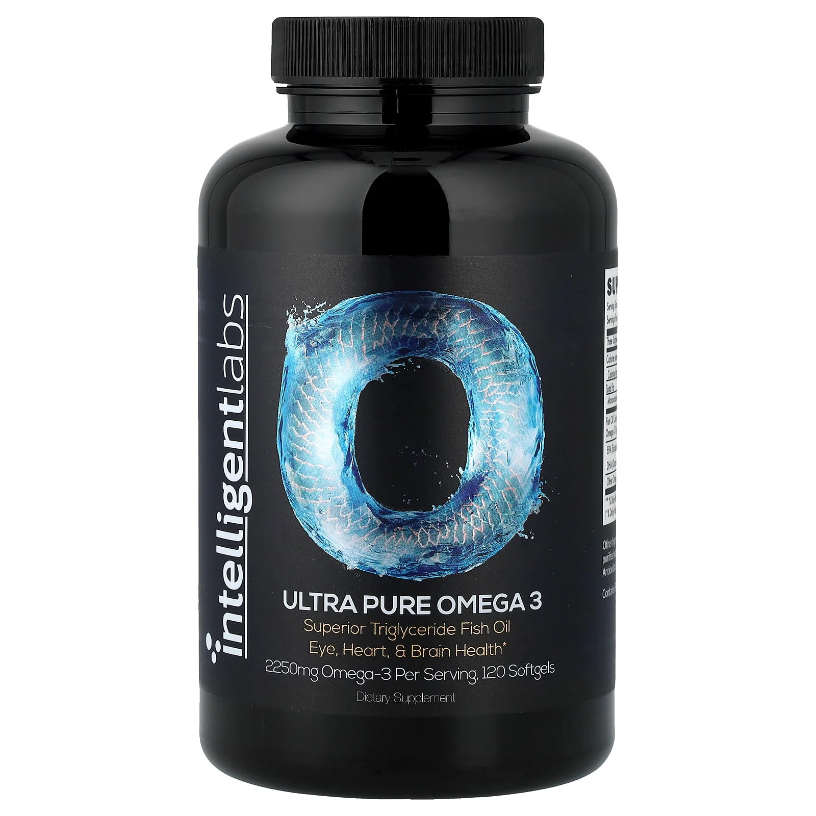 2 X Intelligent Labs, Ultra Pure Omega 3, 120 Softgels (750 mg per Softgel)
