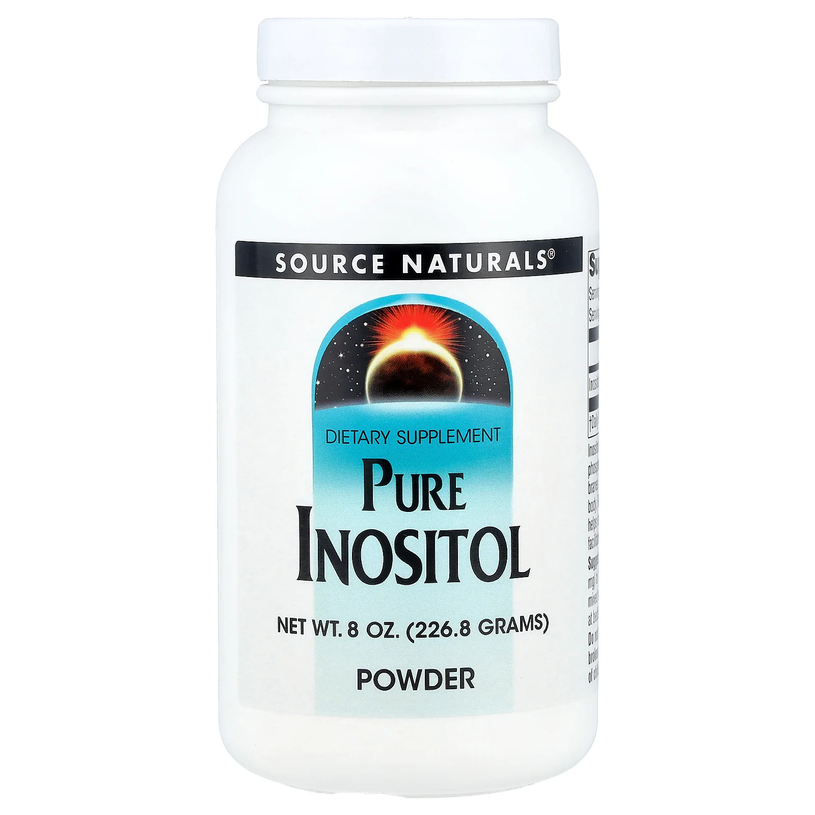 2 X Source Naturals, Pure Inositol Powder, 8 oz (226.8 g)