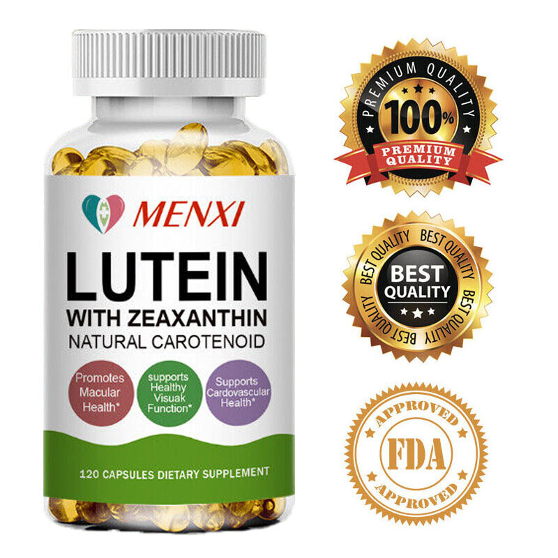 10-120Capsules Eye Vitamins with Lutein ＆ Zeaxanthin 20mg-Premium Eye Protection