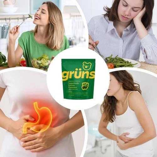 Sealed Gruns Vitamin Gummy Superfood – Low Free ( Free Shipping) 28 pack