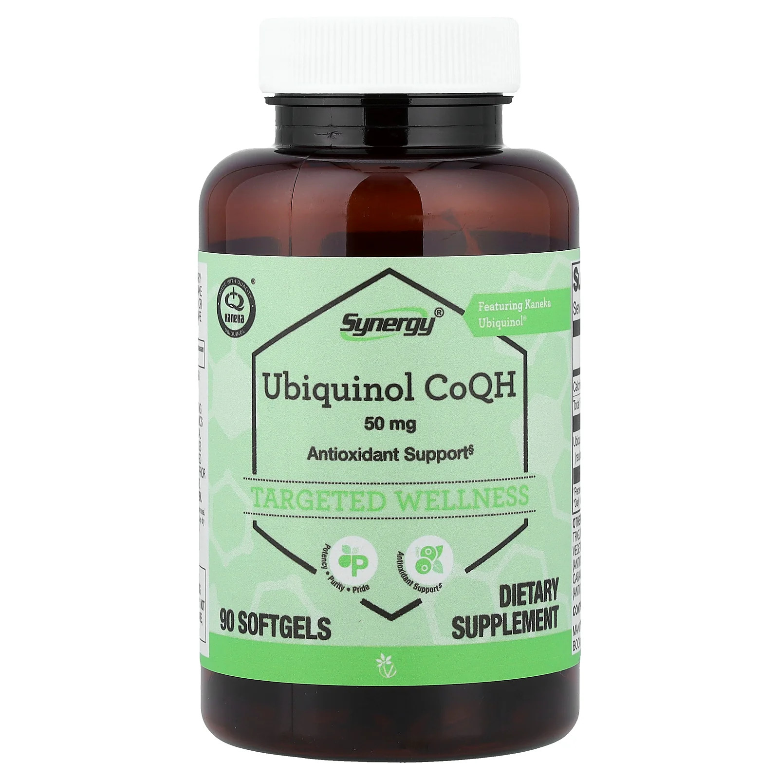 2 X Vitacost, Synergy�, Ubiquinol CoQH, 50 mg, 90 Softgels