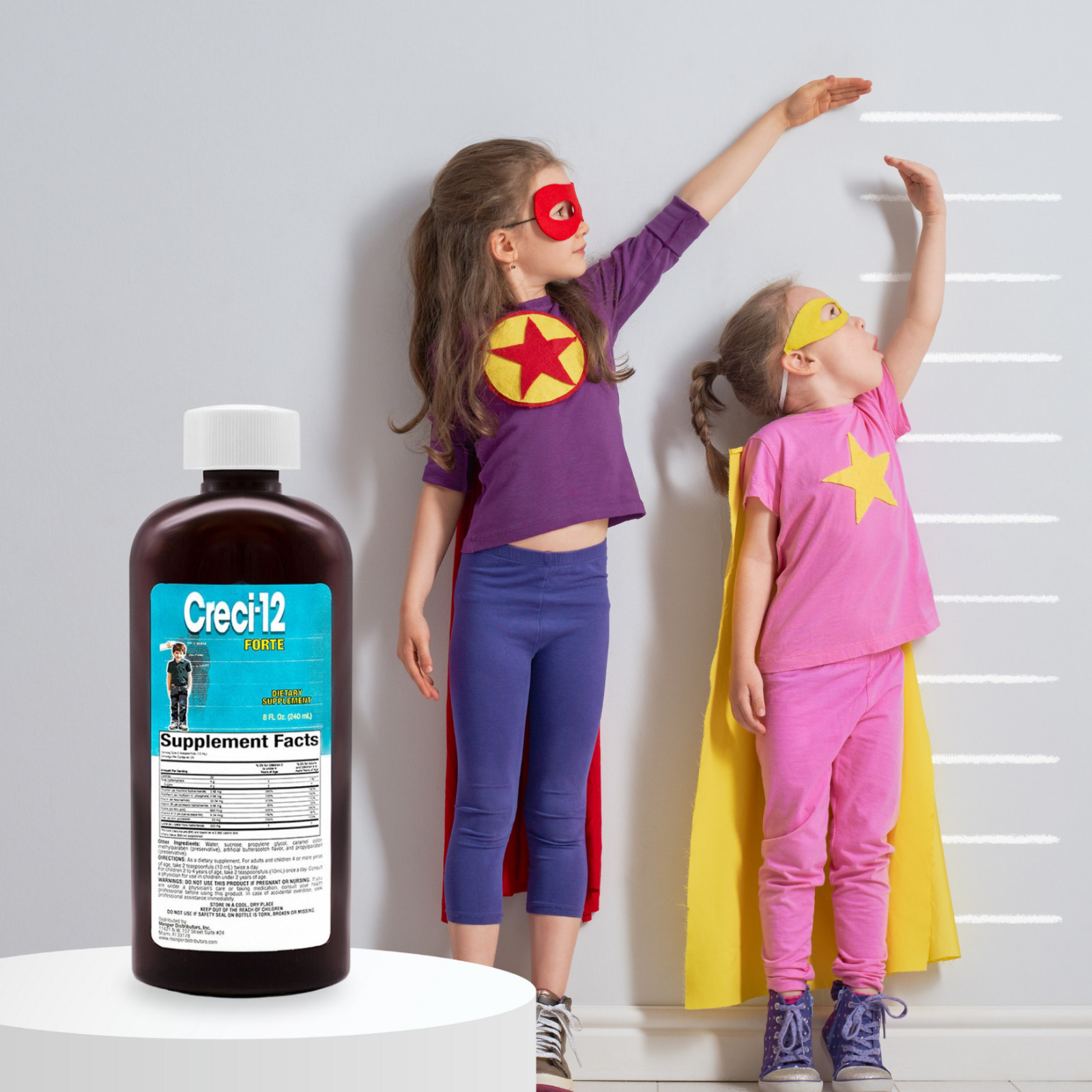 Menper Creci-12 Forte Nutritional Supplement for Children – 8 fl oz (2-Pack)