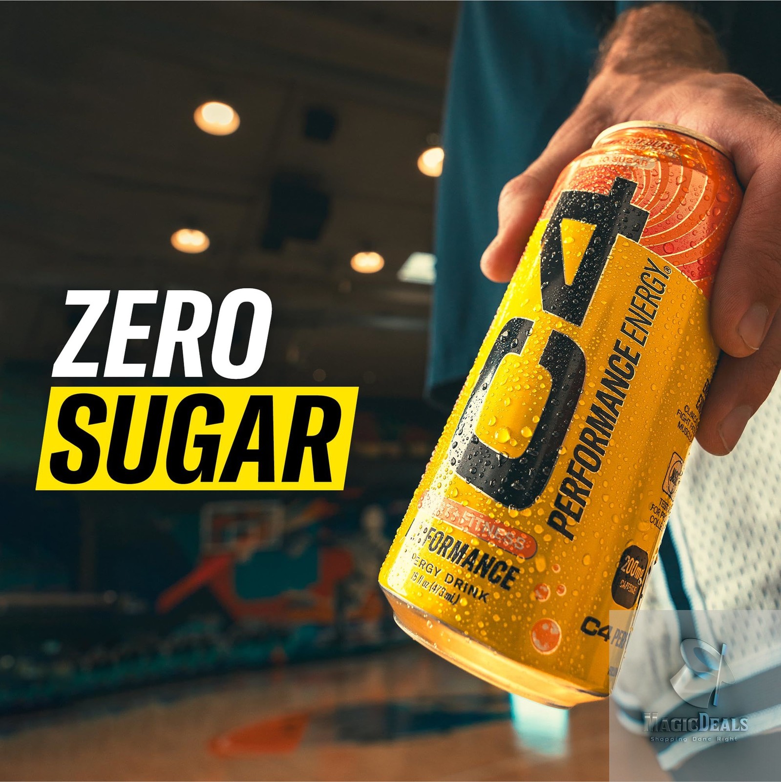 C4 Performance Energy Drink 200 mg Caffeine Zero Sugar 12 oz CHOOSE FLAVOR
