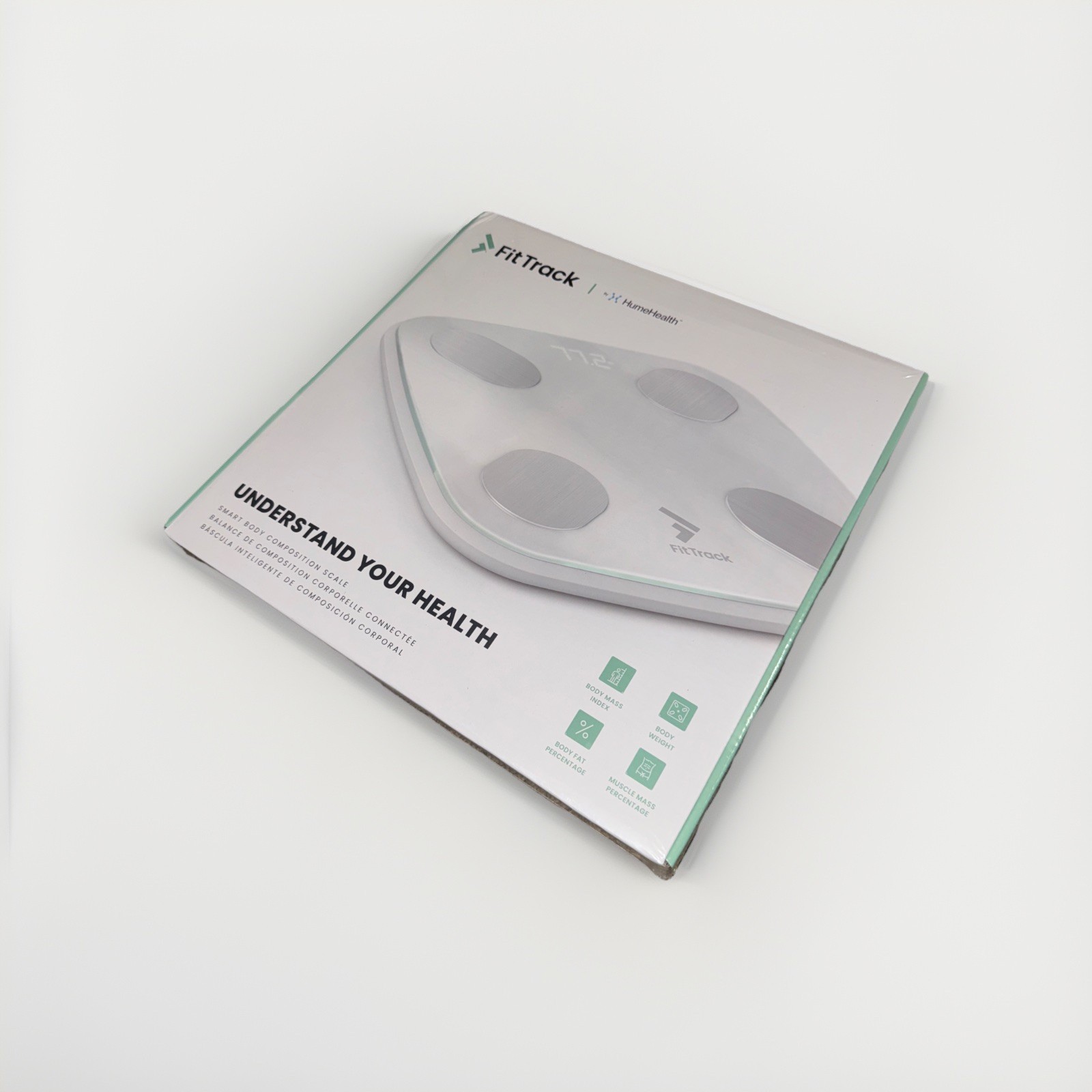 Hume Health FitTrack Dara 2.0 BMI, Body Weight, Body Fat, and Muscle Mass Scale