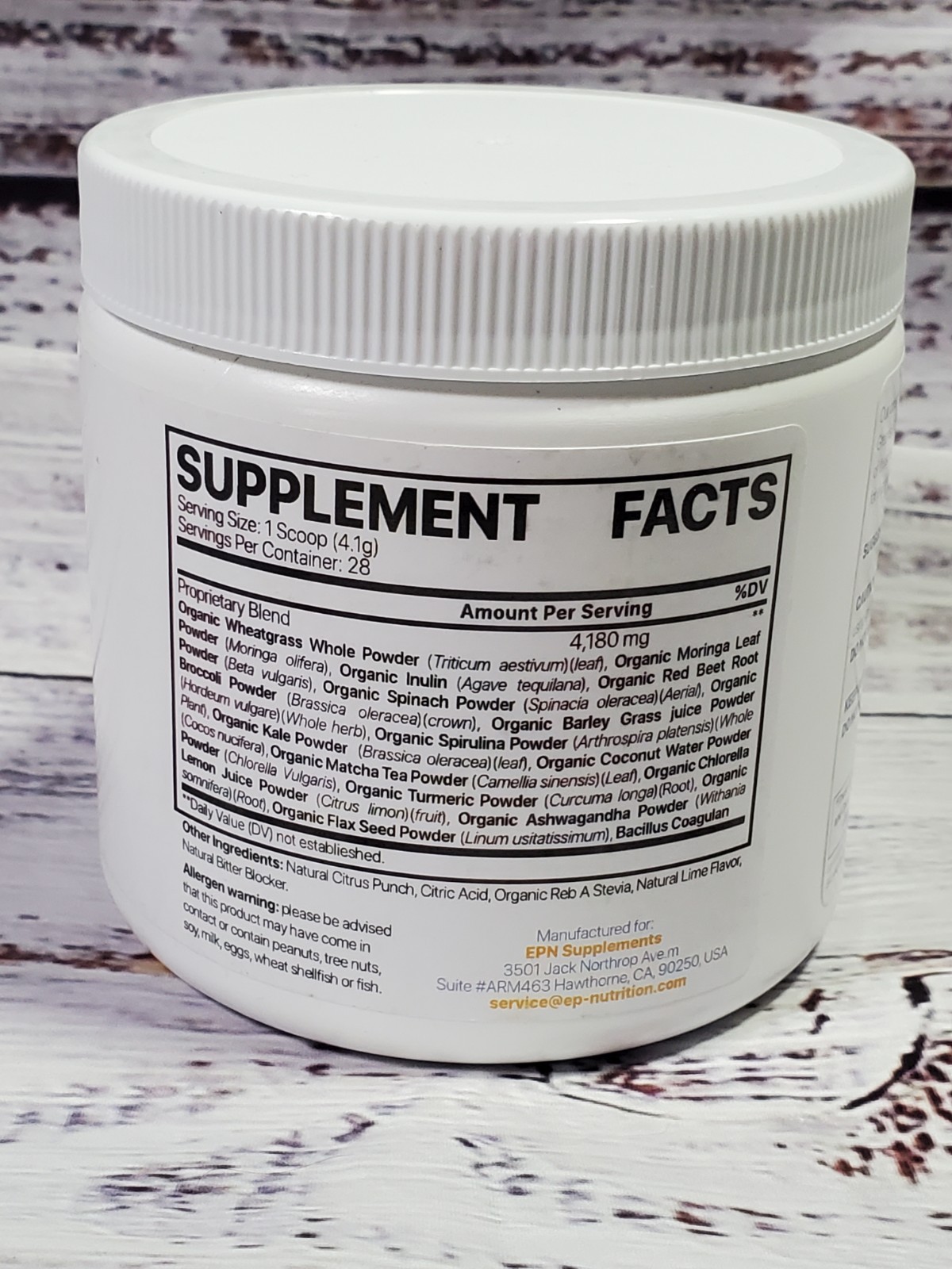 Vitality #1 Rated Greens & Reds Superfood Powder With Enzymes, 5.30 Oz