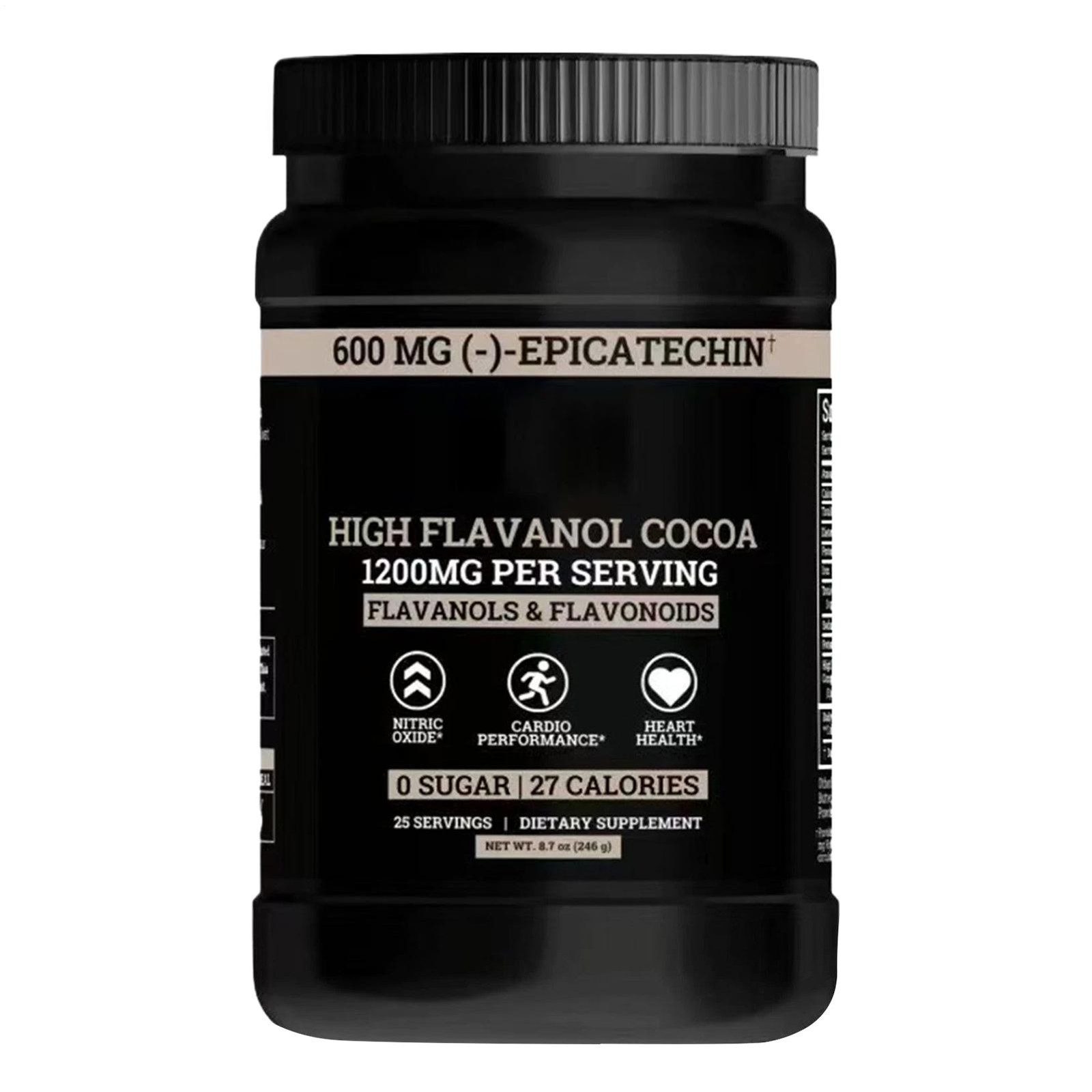 Black Forest High Flavanol Cocoa Powder And Flavonoids Supplements 1200m g