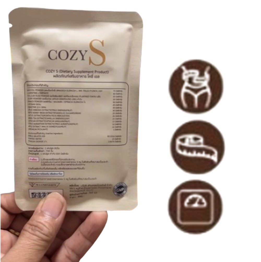 10X Cozy S Dietary Supplement Control Weight Burn Block Natural Extracts Saft 10