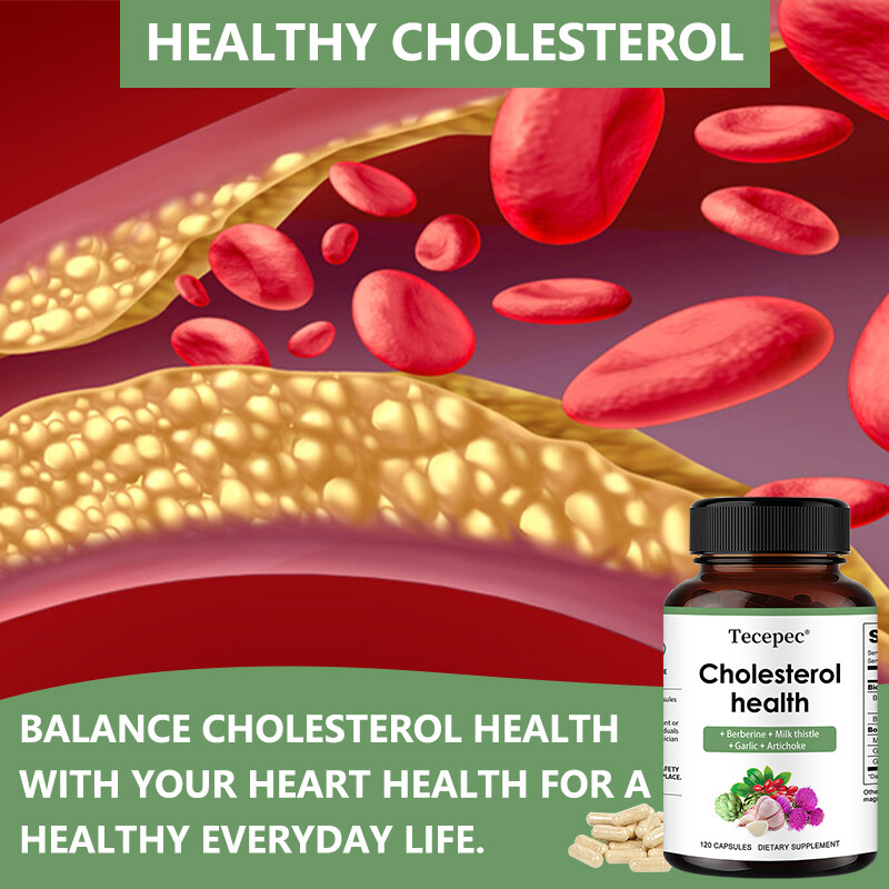 Cholesterol Health Promote Digestive Health Promote Lipid Metabolism 120 Pills